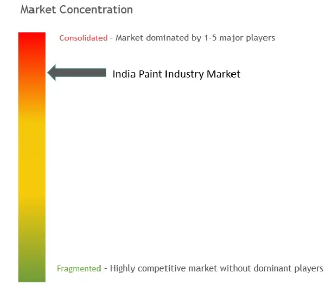 Paint Industry in India Concentration